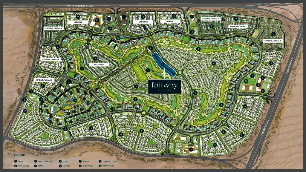 Fairway Villas 3 master plan