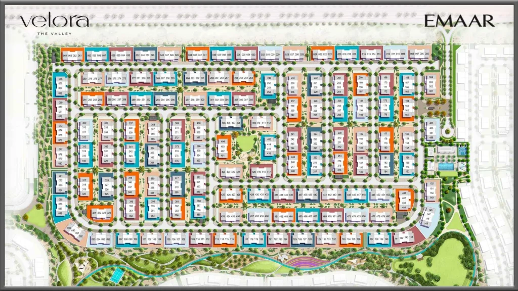 Velora at the valley phase 2 cluster plan