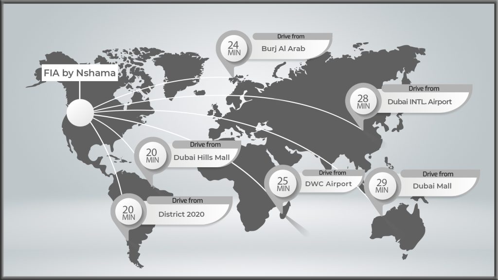 FIA by Nshama at Town Square Location Map