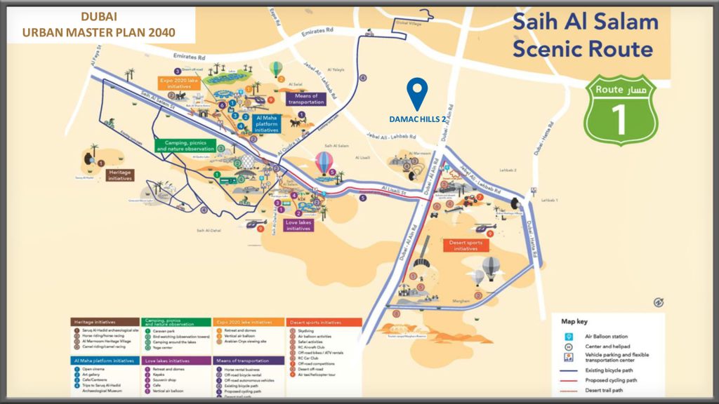 ELO 3 at Damac Hills 2 by Damac Properties Master Plan