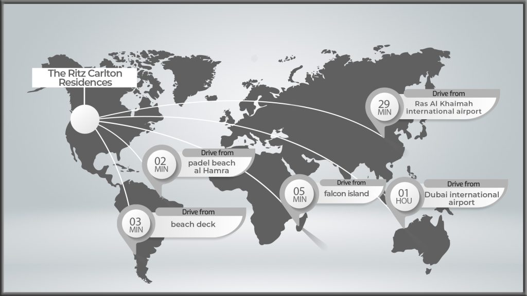 The Ritz Carlton Residences Location Map