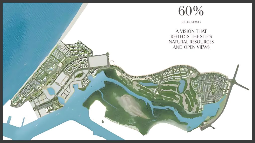 Nobu Residences Al Marjan Island master plan