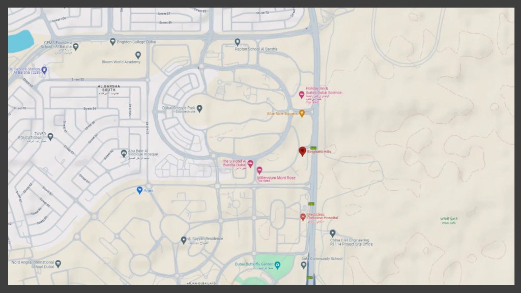 Binghatti Hills at Dubai Science Park (DSP)