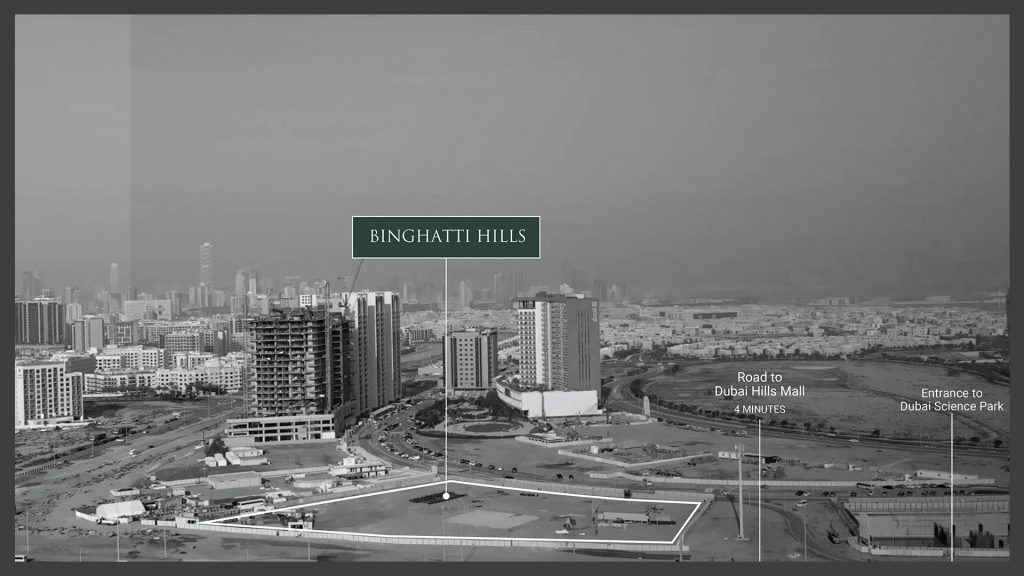 Binghatti Hills Phase 3 at Dubai Science Park master plan