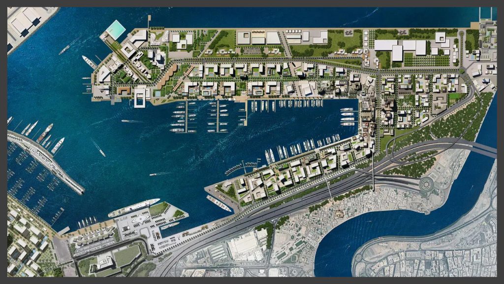 Ocean Cove at Rashid Yachts & Marina by Emaar Properties Master Plan