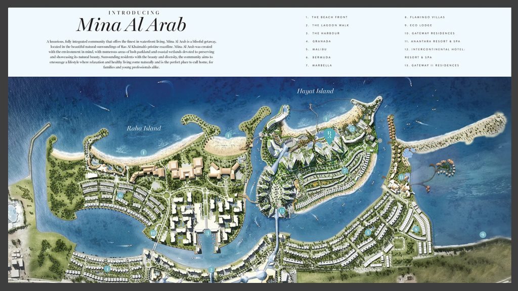 Bay Residences by RAK properties at hayat island master plan