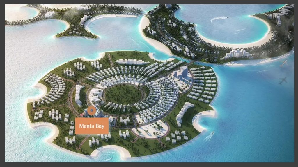 Manta Bay at Al Marjan Island master plan