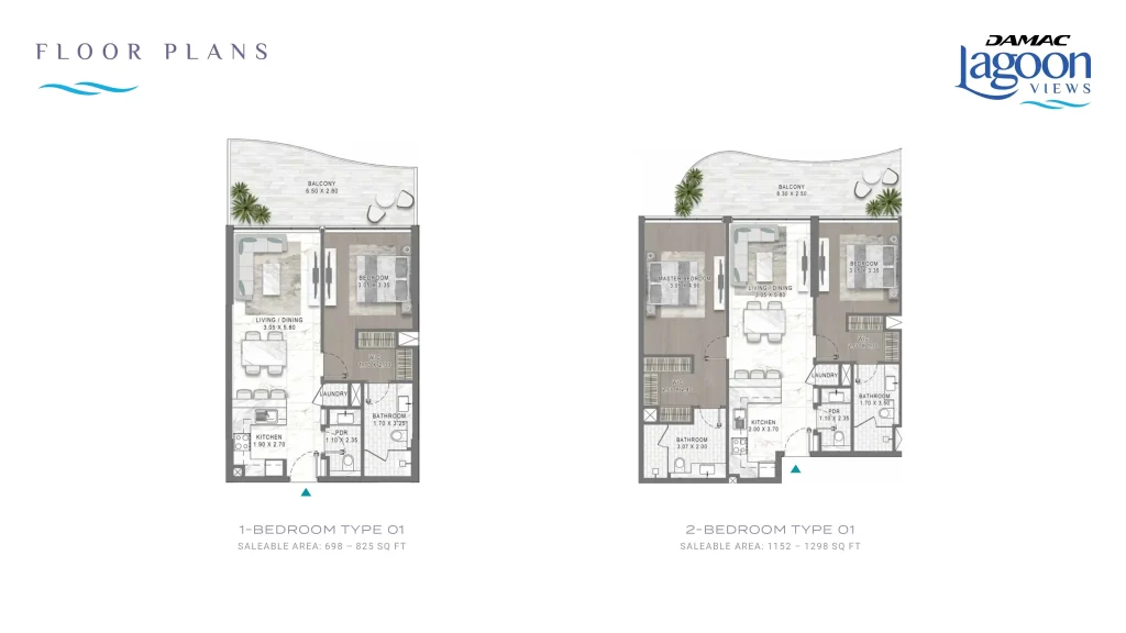 damac lagoon view phase 3 floor plan