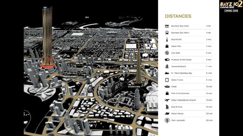 Bayz 102 by Danube Master Plan