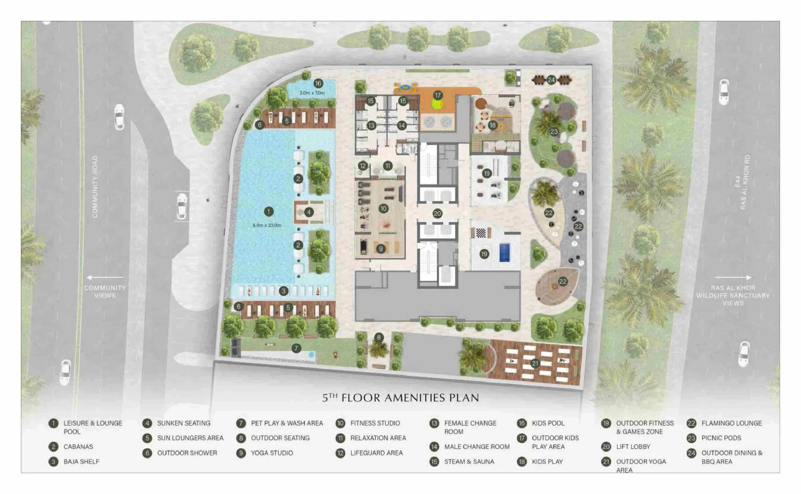 Ellington Belgrove Residences 5th Floor Master Plan