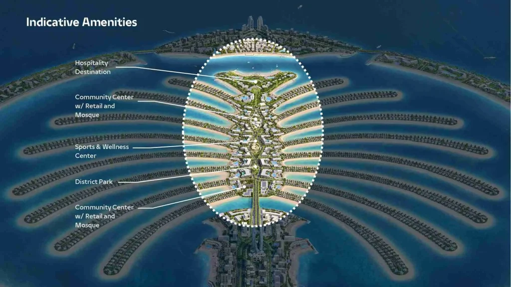 Palm Jebel Ali Amenities