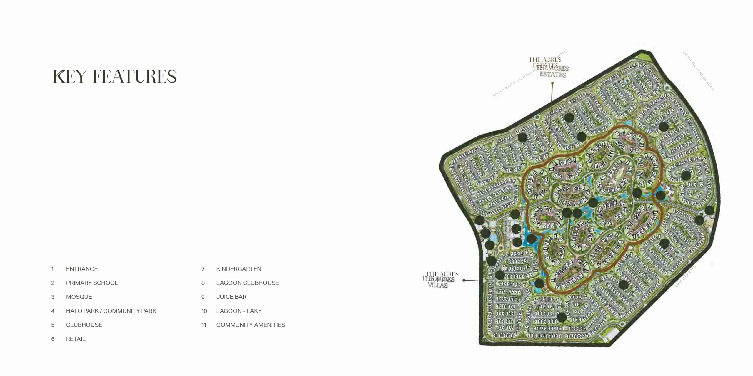 The Acres Estates Master Plan 1