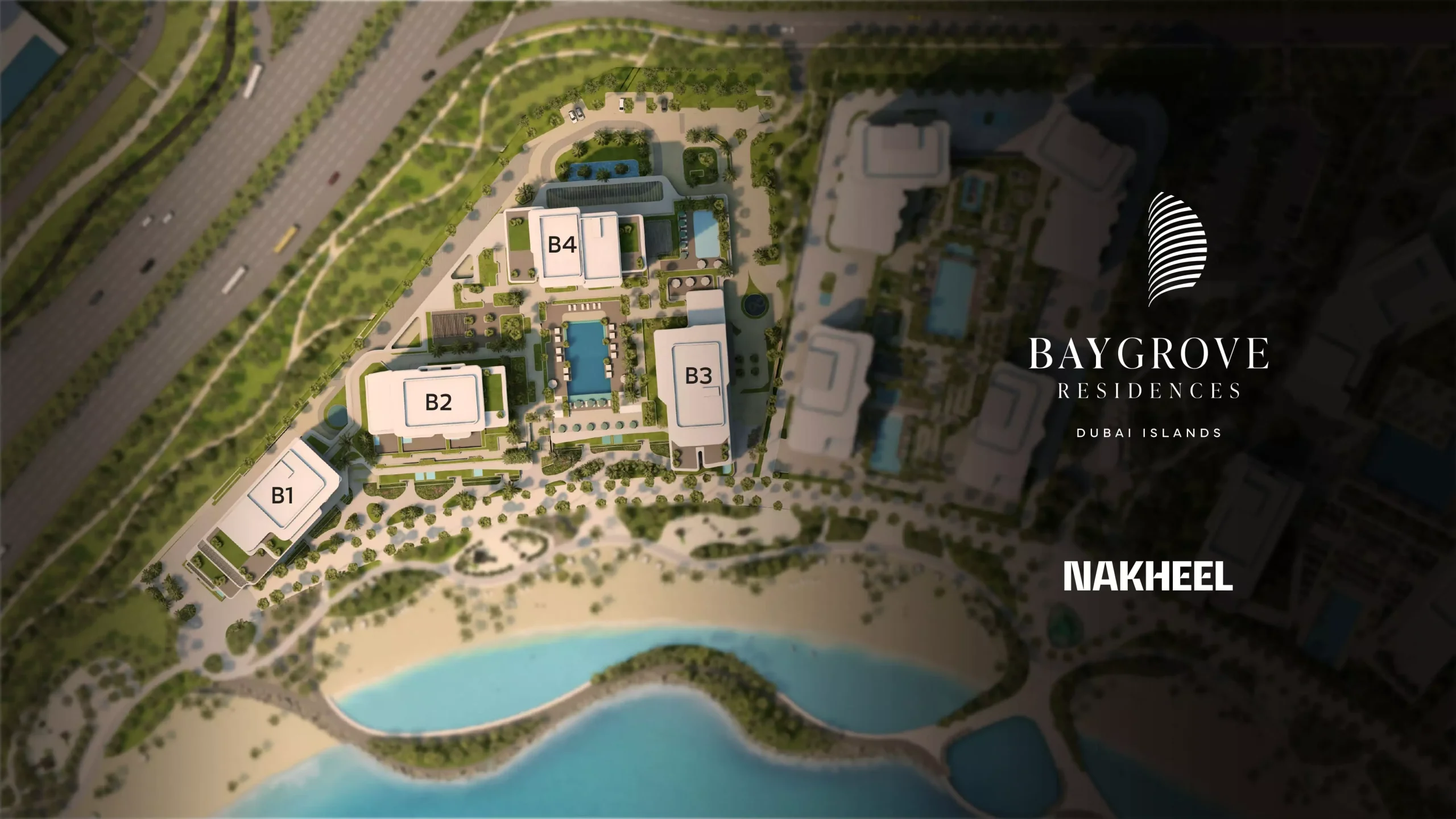 Nakheel Bay Grove apartments Master PLAN 1