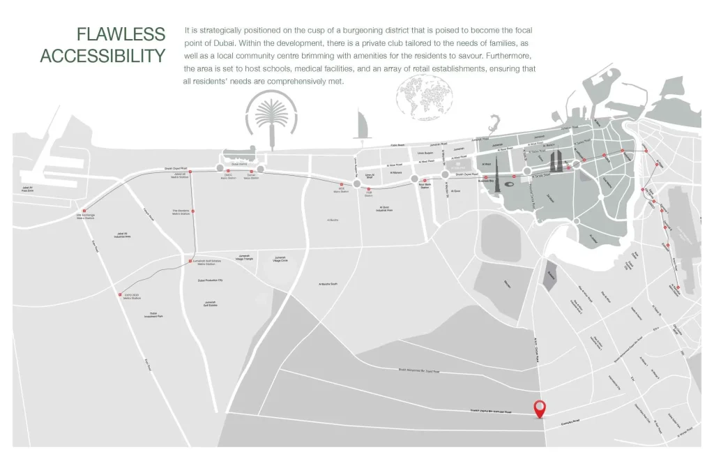 Samana Park Meadows Location